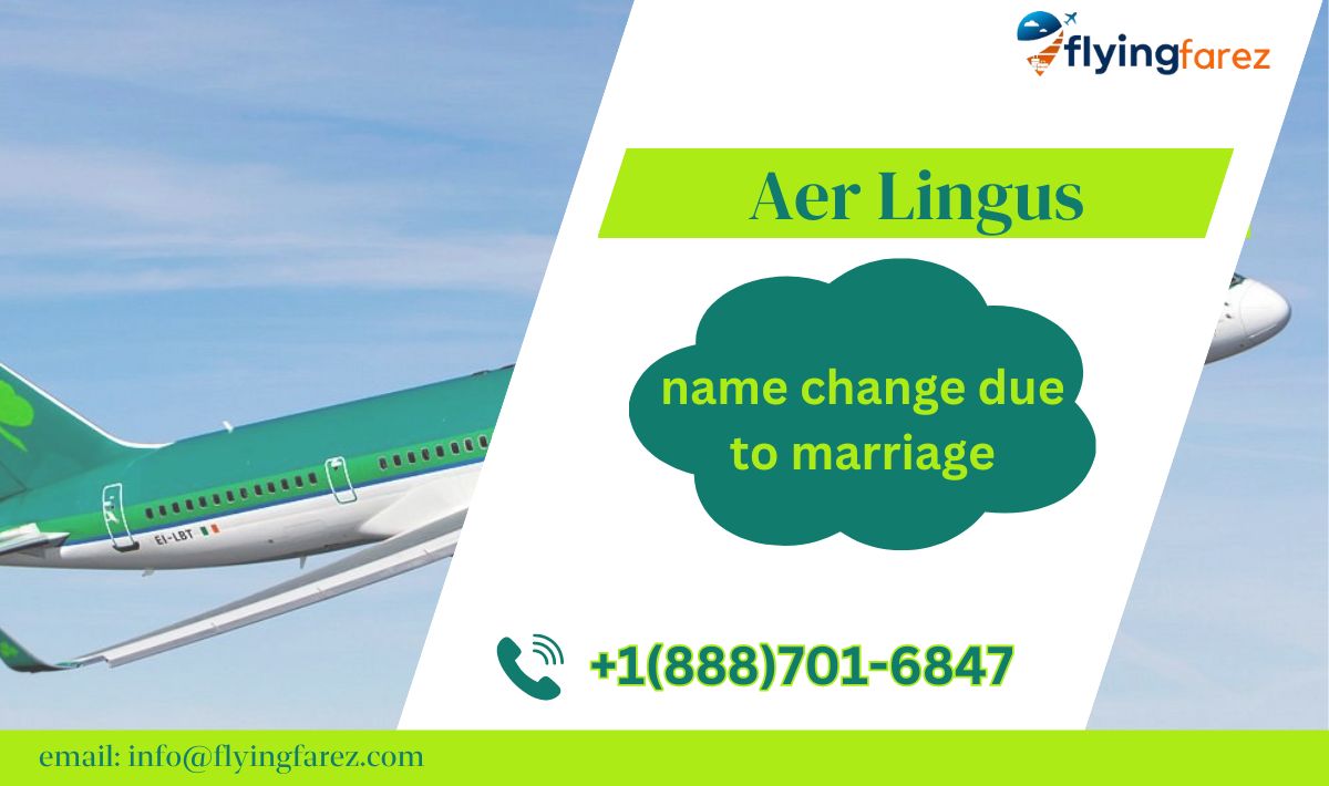 Aer Lingus name change due to marriage