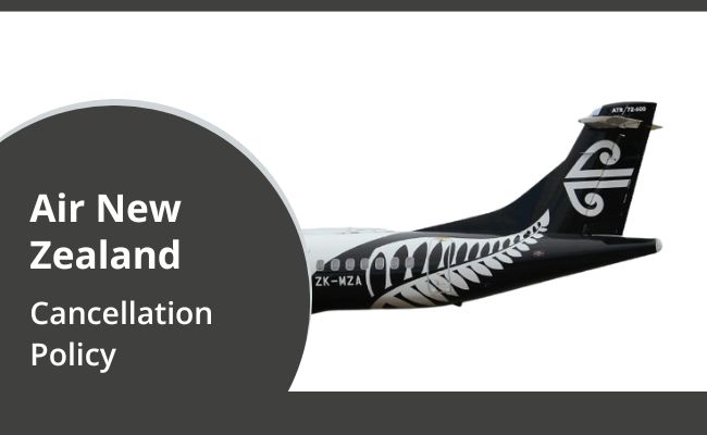 Cancellation Policy Air New Zealand