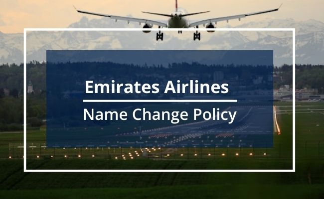 emirates Airlines Name Correction Guidelines