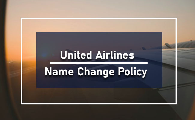 United Airline Name Correction Guidelines